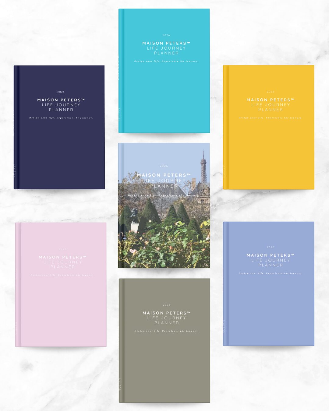 All Covers - 2026 Maison Peters Life Journey Planner