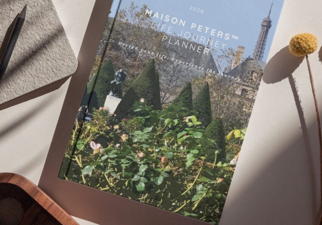 Photo of 2026 Maison Peters Life Journey Planner - Paris Hardcover